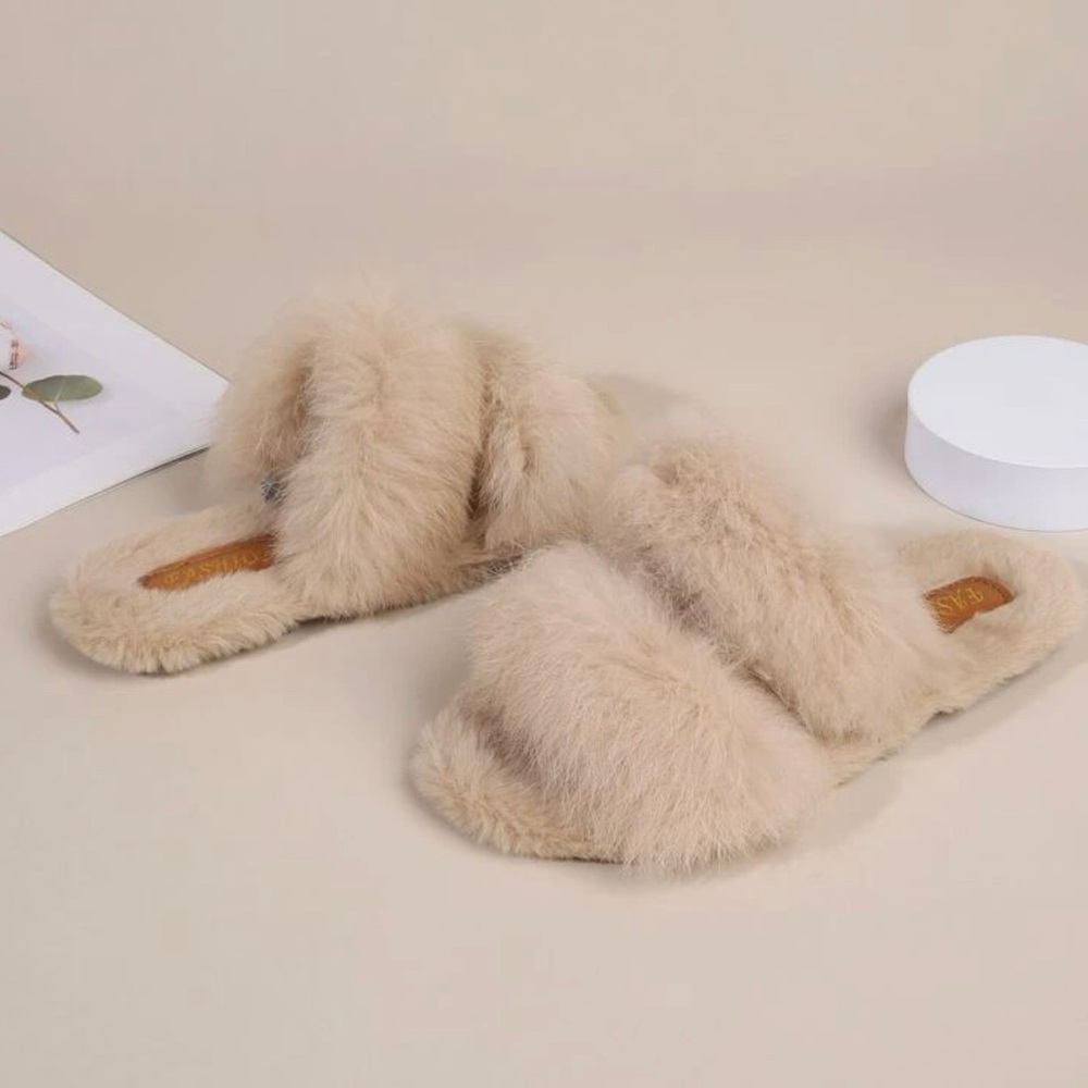 Shein, Double Band Bedroom Slippers